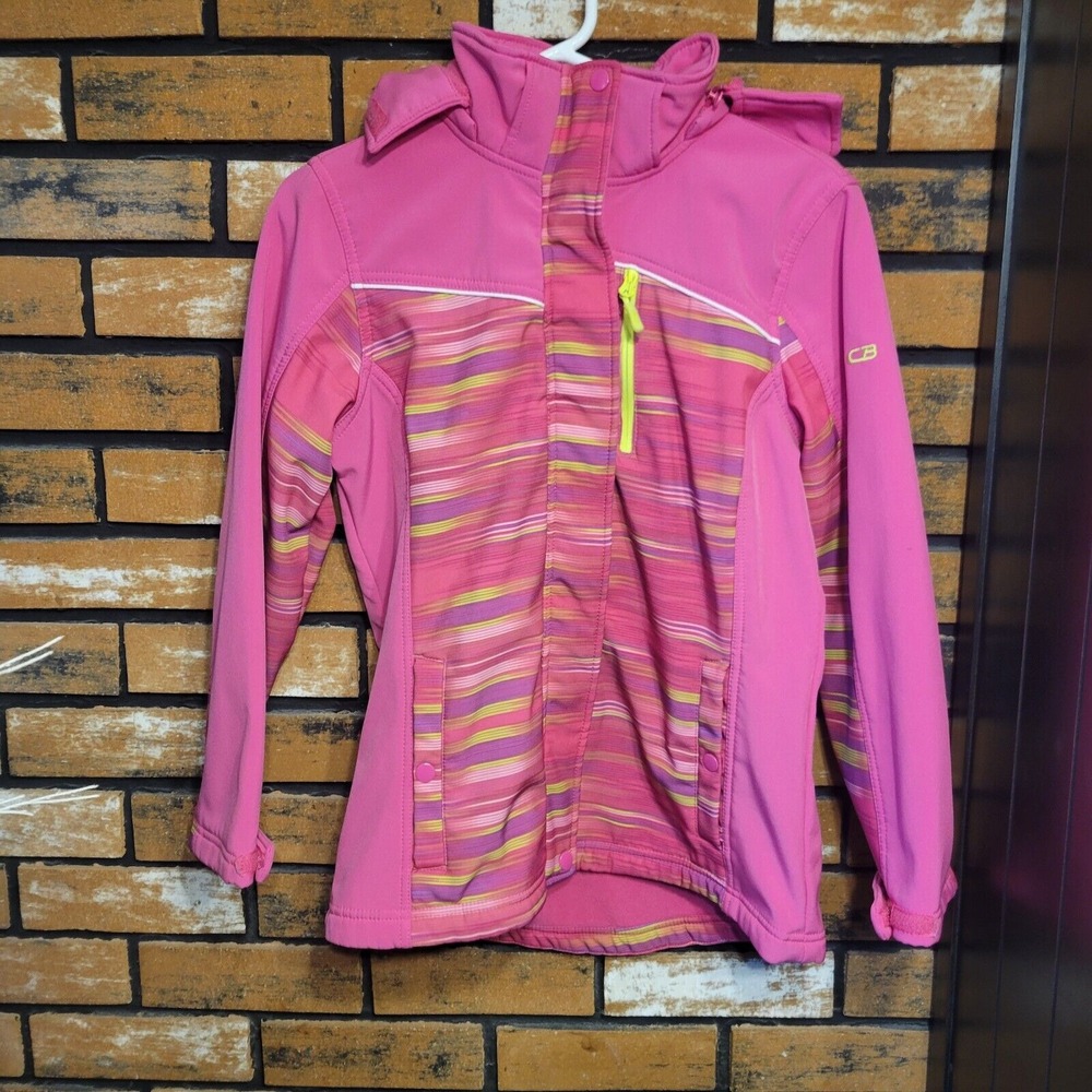 CB Girls XL‎ 16 Pink Waterproof Winter Coat With Flaws. See Pics & Descr. A3